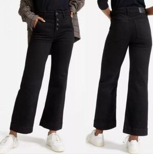Everlane Black Flare & Wide Leg Jeans